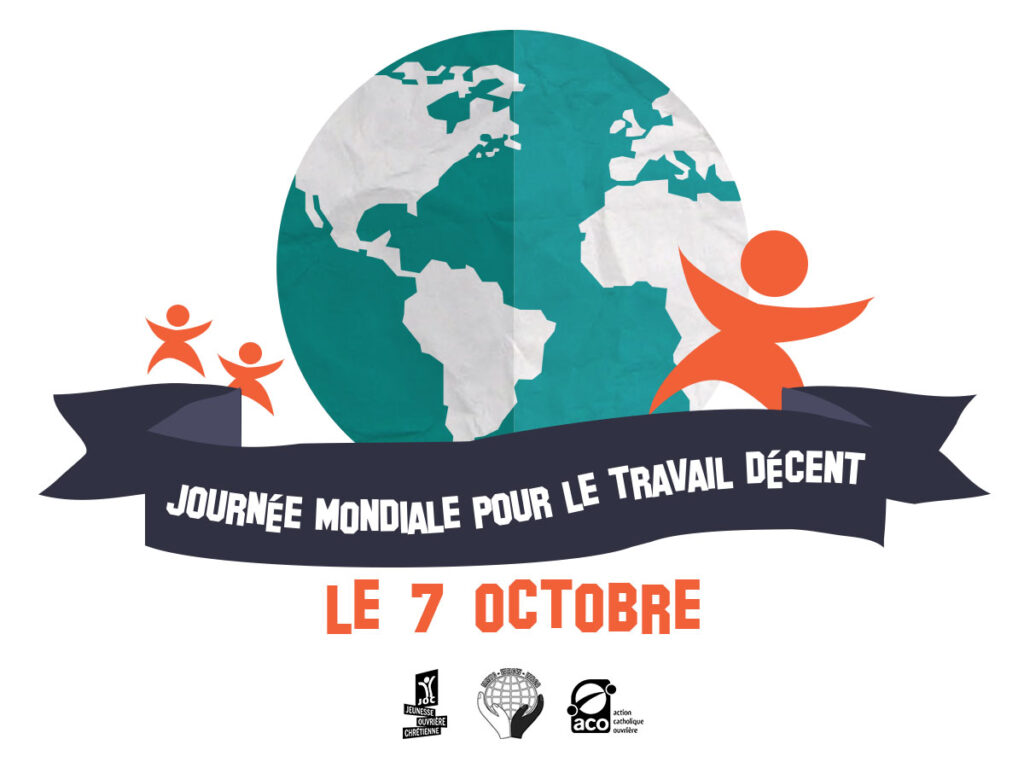 Le 7 octobre, la JOC et l’ACO se mobilisent pour le travail décent