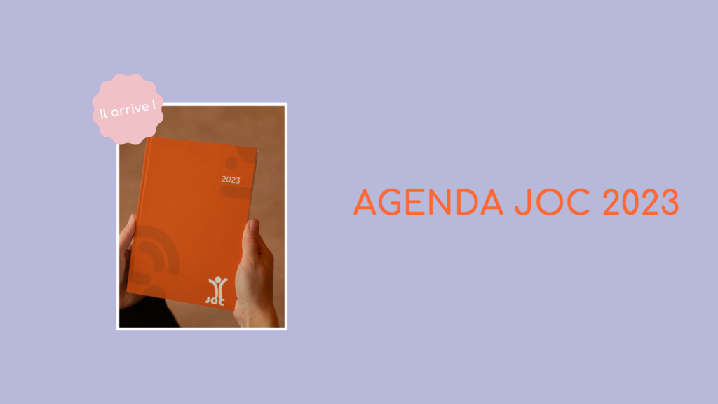 L’agenda 2023 de la JOC arrive prochainement !